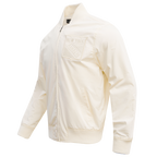 NHL NEW YORK RANGERS NEUTRAL MEN'S  TWILL JACKET (EGGSHELL)