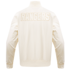 NHL NEW YORK RANGERS NEUTRAL MEN'S  TWILL JACKET (EGGSHELL)