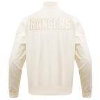 NHL NEW YORK RANGERS NEUTRAL MEN'S  TWILL JACKET (EGGSHELL)