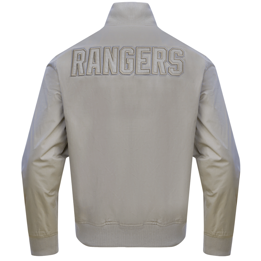 NHL NEW YORK RANGERS NEUTRAL BLOUSON EN SERGÉ POUR HOMME (TAUPE)
