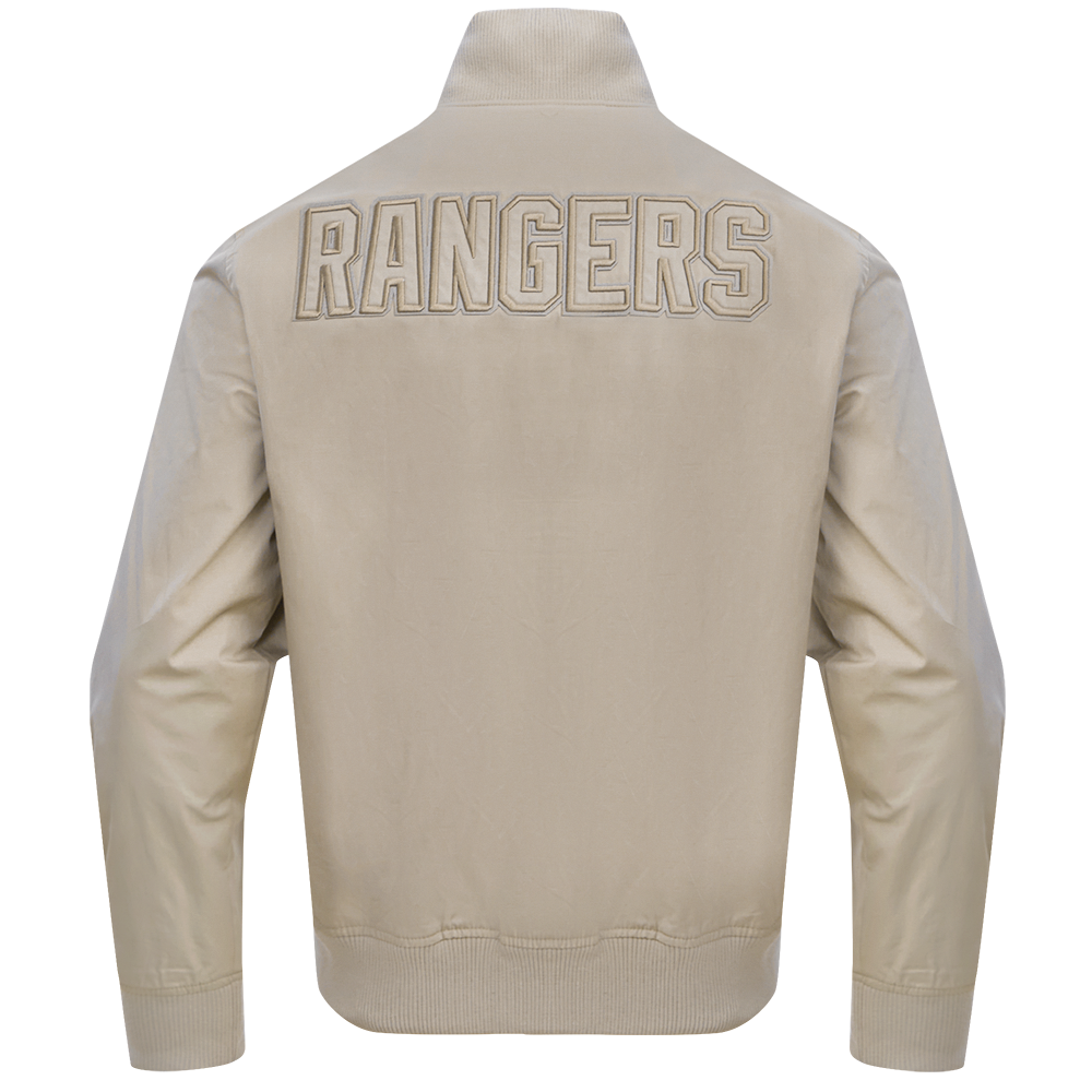 NHL NEW YORK RANGERS NEUTRAL BLOUSON EN SERGÉ POUR HOMME (TAUPE)