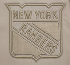 NHL NEW YORK RANGERS NEUTRAL BLOUSON EN SERGÉ POUR HOMME (TAUPE)