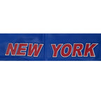 NHL NEW YORK RANGERS MEN'S MOTO JACKET (ROYAL BLUE/WHITE)