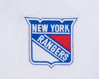 NHL NEW YORK RANGERS CLASSIC WOMEN'S SINGLE JERSEY BOXY TEE (WHITE)