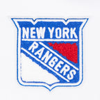 NHL NEW YORK RANGERS CLASSIC CHANDAIL À CAPUCHON COURT EN MOLLETON POUR FEMME (BLANC)