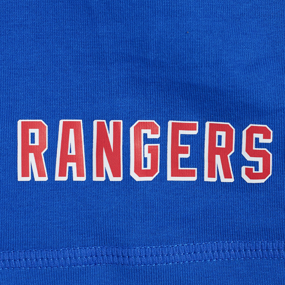 NHL NEW YORK RANGERS CLASSIC CUISSARD EN COTON POUR FEMME (BLEU ROYAL)