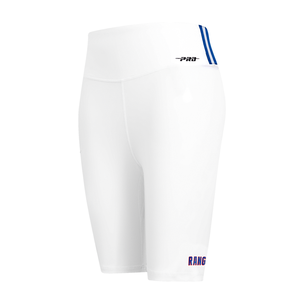 NHL NEW YORK RANGERS CLASSIC WOMEN'S COTTON BIKE SHORT (WHITE)