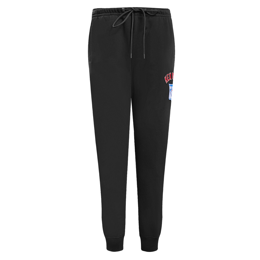 NHL NEW YORK RANGERS CLASSIC WOMEN'S FLEECE SWEATPANT (BLACK)