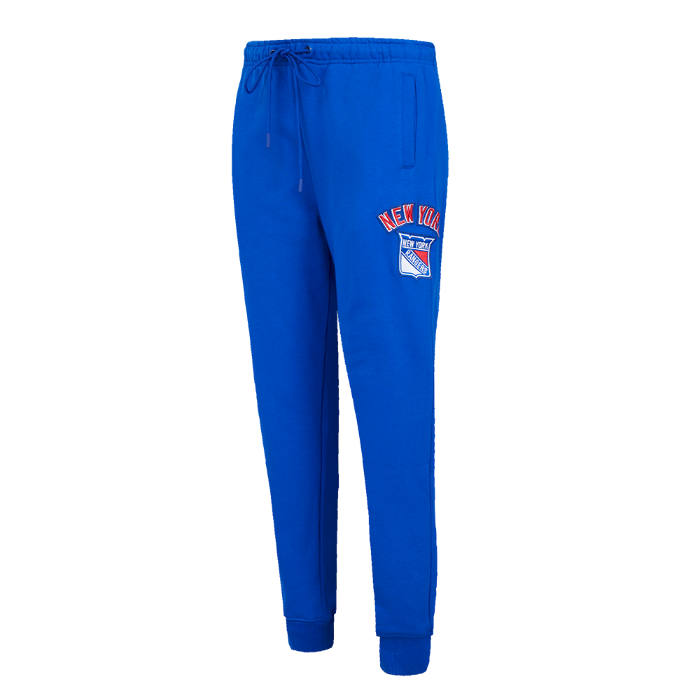 NHL NEW YORK RANGERS CLASSIC PANTALON OUATÉ EN MOLLETON POUR FEMME (BLEU ROYAL)