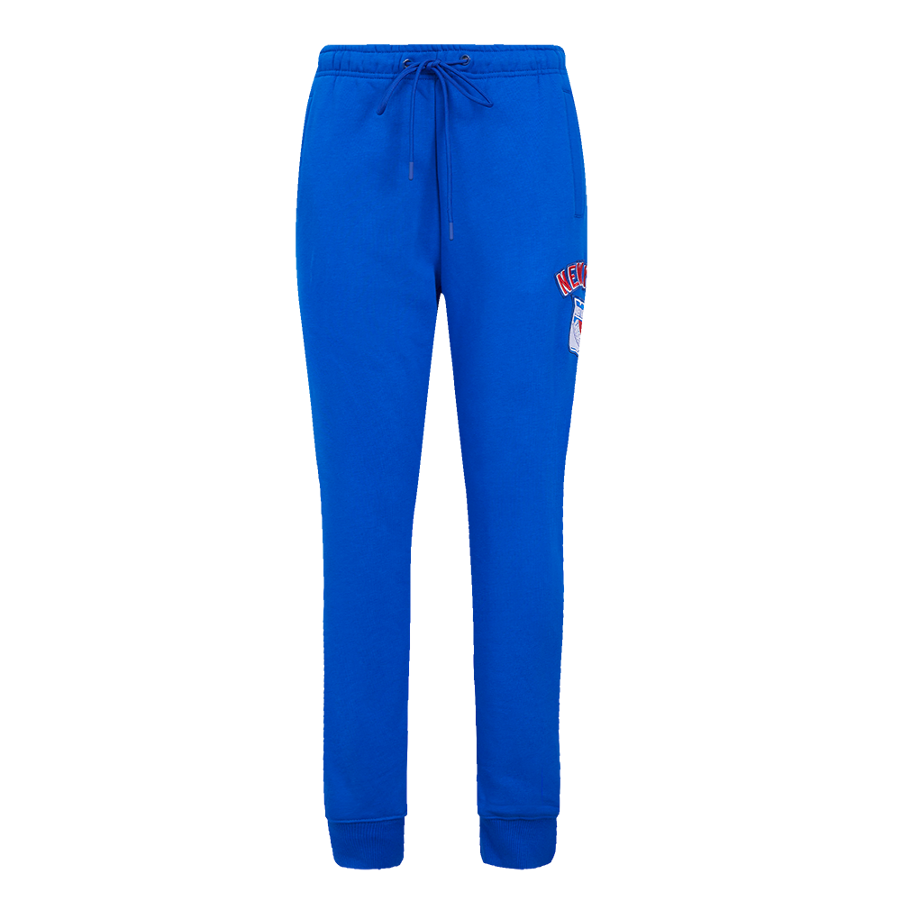 NHL NEW YORK RANGERS CLASSIC PANTALON OUATÉ EN MOLLETON POUR FEMME (BLEU ROYAL)