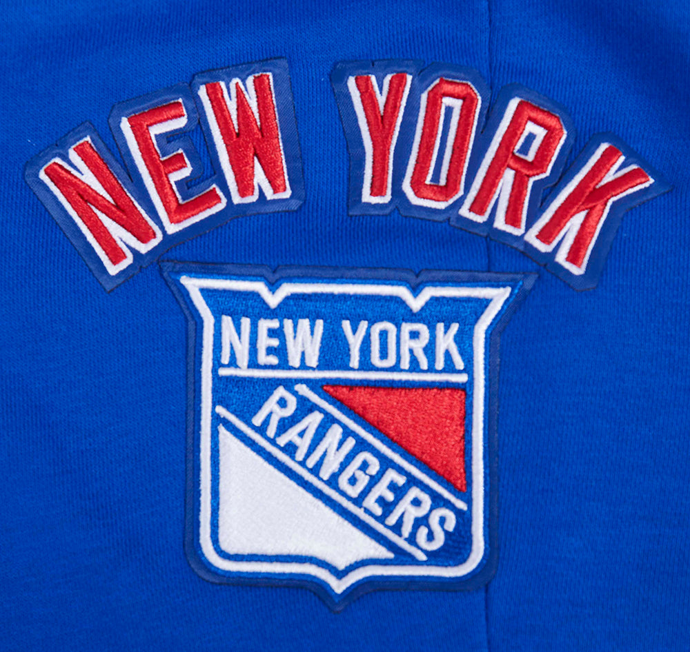 NHL NEW YORK RANGERS CLASSIC PANTALON OUATÉ EN MOLLETON POUR FEMME (BLEU ROYAL)