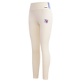 NHL NEW YORK RANGERS RETRO CLASSIC LEGGING EN JERSEY POUR FEMME (COQUILLE D'ŒUF)