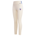 NHL NEW YORK RANGERS RETRO CLASSIC LEGGING EN JERSEY POUR FEMME (COQUILLE D'ŒUF)
