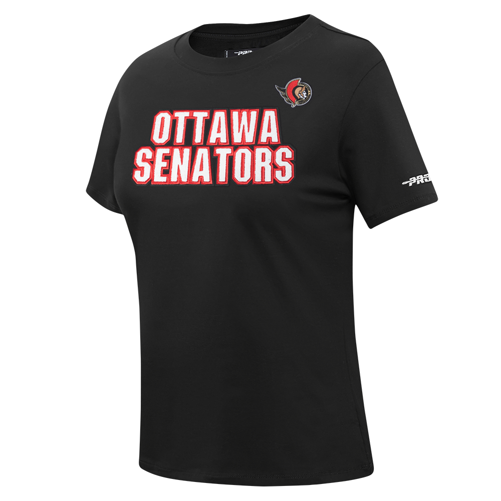 NHL OTTAWA SENATORS  SS SLIM FIT TEE (BLACK)