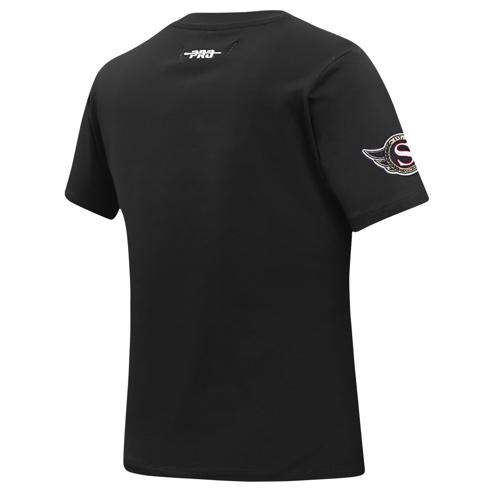 NHL OTTAWA SENATORS  SS SLIM FIT TEE (BLACK)