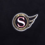 NHL OTTAWA SENATORS CLASSIC CHANDAIL À COL ROND EN MOLLETON POUR FEMME (NOIR)