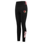 NHL OTTAWA SENATORS CLASSIC WOMEN'S JERSEY LEGGING (BLACK)