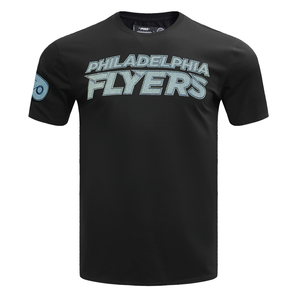 NHL PHILADELPHIA FLYERS VARSITY BLUES MEN'S SJ TEE (BLACK)