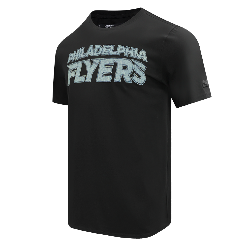 NHL PHILADELPHIA FLYERS VARSITY BLUES MEN'S SJ TEE (BLACK)