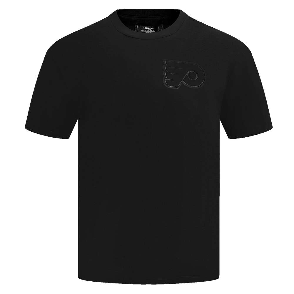 NHL PHILADELPHIA FLYERS NEUTRAL MEN'S  CJ DROP SHOULDER TEE (BLACK)