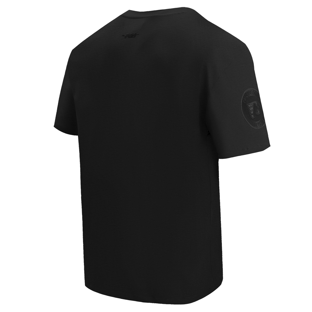NHL PHILADELPHIA FLYERS NEUTRAL MEN'S  CJ DROP SHOULDER TEE (BLACK)