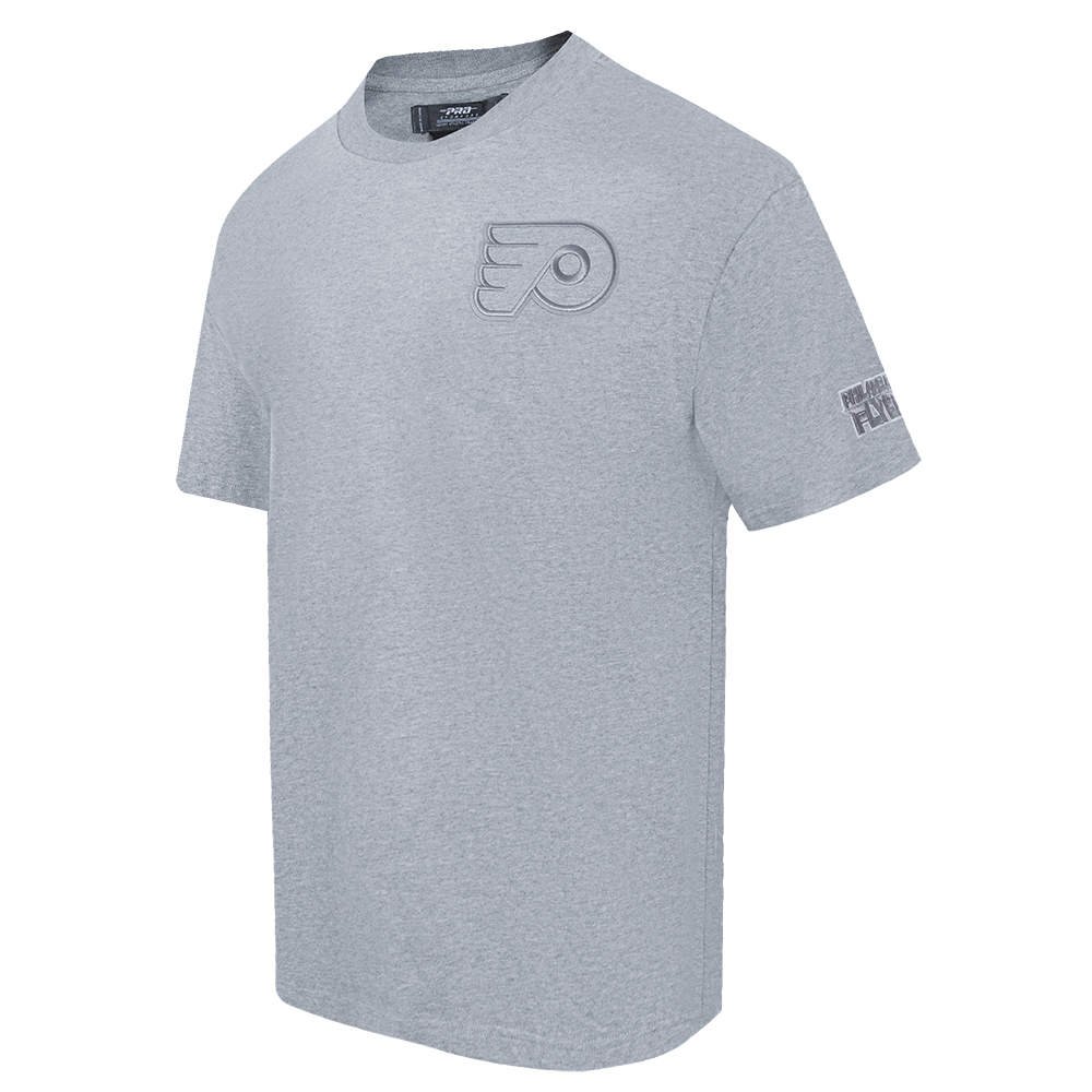 NHL PHILADELPHIA FLYERS NEUTRAL MEN'S  CJ DROP SHOULDER TEE (DARK HEATHER GRAY)