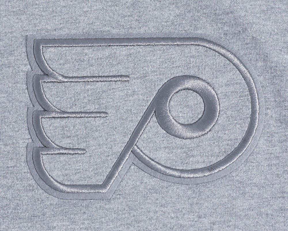 NHL PHILADELPHIA FLYERS NEUTRAL MEN'S  CJ DROP SHOULDER TEE (DARK HEATHER GRAY)