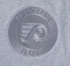 NHL PHILADELPHIA FLYERS NEUTRAL MEN'S  CJ DROP SHOULDER TEE (DARK HEATHER GRAY)