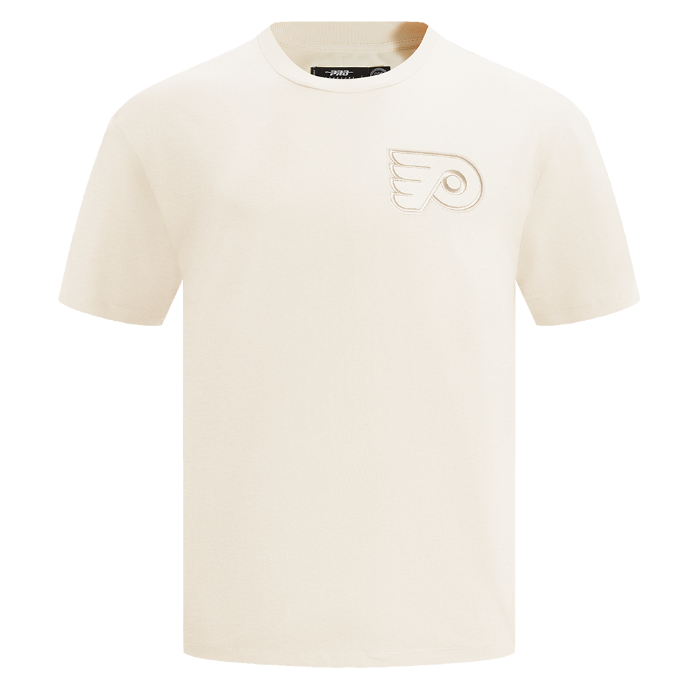 NHL PHILADELPHIA FLYERS NEUTRAL MEN'S  CJ DROP SHOULDER TEE (EGGSHELL)