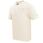 NHL PHILADELPHIA FLYERS NEUTRAL MEN'S  CJ DROP SHOULDER TEE (EGGSHELL)