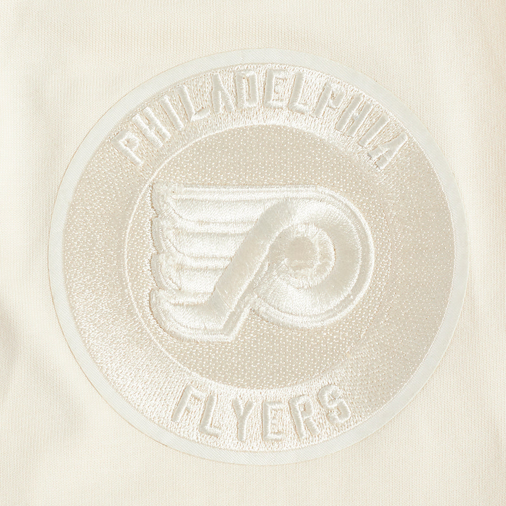 NHL PHILADELPHIA FLYERS NEUTRAL MEN'S  CJ DROP SHOULDER TEE (EGGSHELL)