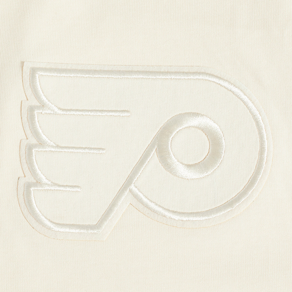 NHL PHILADELPHIA FLYERS NEUTRAL MEN'S  CJ DROP SHOULDER TEE (EGGSHELL)