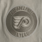 NHL PHILADELPHIA FLYERS NEUTRAL T-SHIRT EN JERSEY DE COTON À ÉPAULES TOMBANTES POUR HOMME (TAUPE)