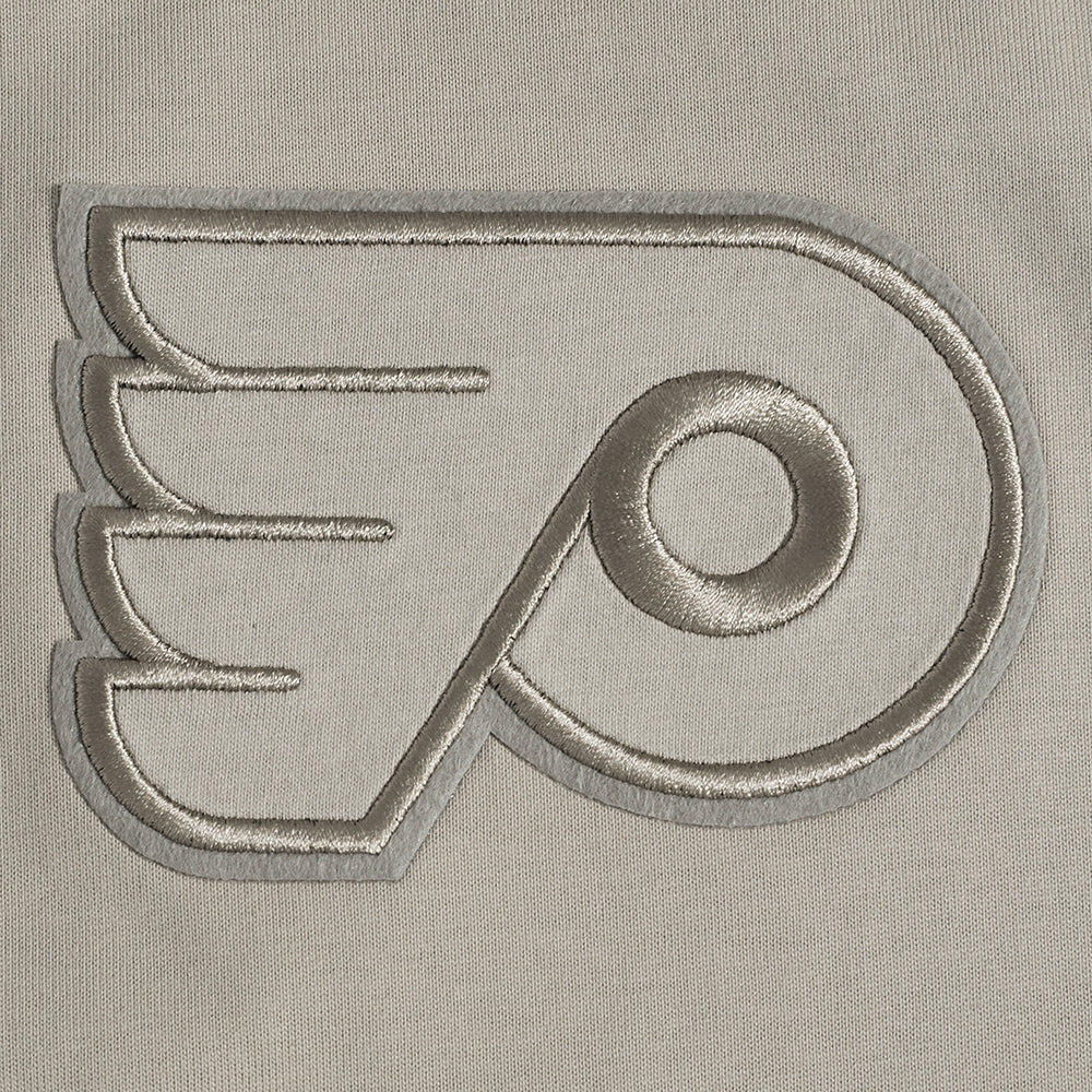 NHL PHILADELPHIA FLYERS NEUTRAL T-SHIRT EN JERSEY DE COTON À ÉPAULES TOMBANTES POUR HOMME (TAUPE)