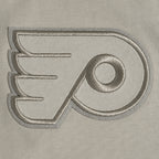 NHL PHILADELPHIA FLYERS NEUTRAL T-SHIRT EN JERSEY DE COTON À ÉPAULES TOMBANTES POUR HOMME (TAUPE)