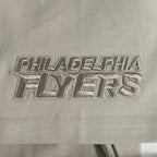 NHL PHILADELPHIA FLYERS NEUTRAL T-SHIRT EN JERSEY DE COTON À ÉPAULES TOMBANTES POUR HOMME (TAUPE)