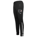 NHL PHILADELPHIA FLYERS CLASSIC CHENILLE MEN'S DK TRACK PANT (BLACK)