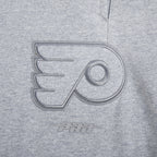 NHL PHILADELPHIA FLYERS NEUTRAL PANTALON OUATÉ EN MOLLETON POUR HOMME (GRIS CHINÉ FONCÉ)