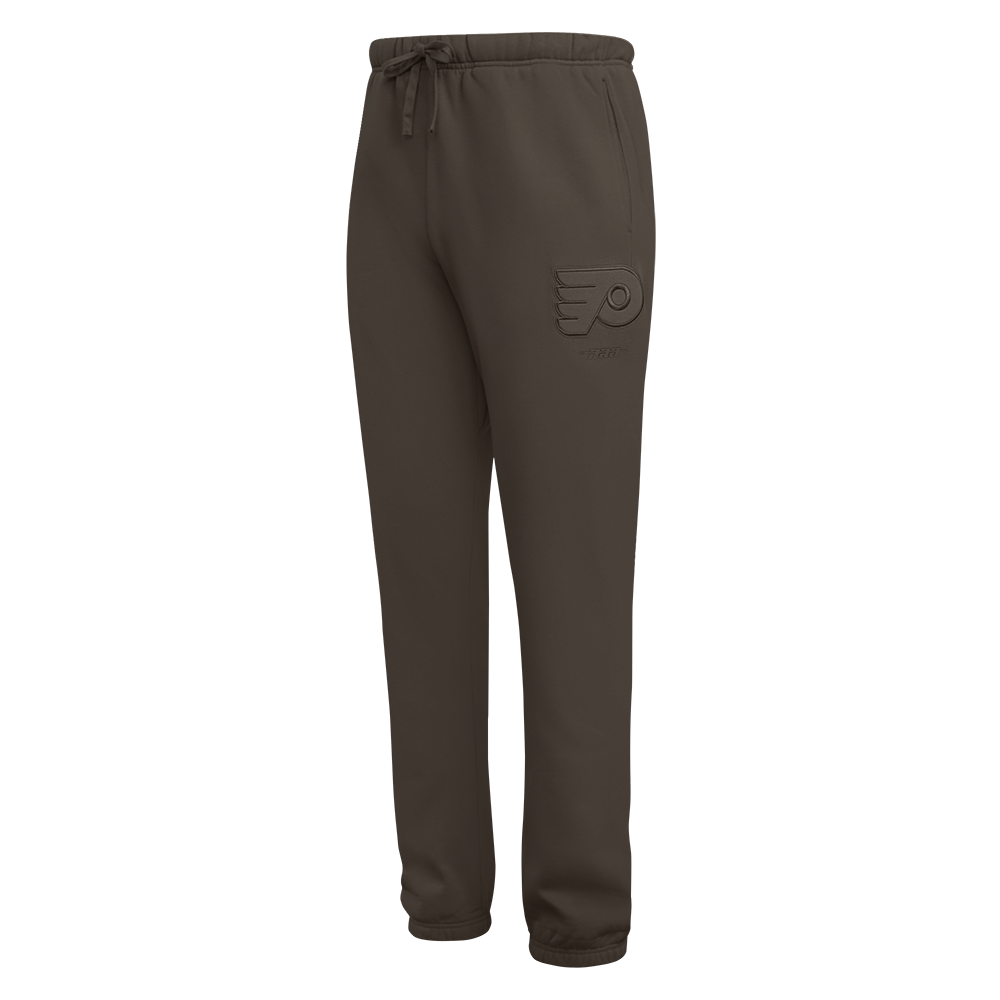 NHL PHILADELPHIA FLYERS NEUTRAL MEN'S FLC SWEATPANT (DARK TAUPE)