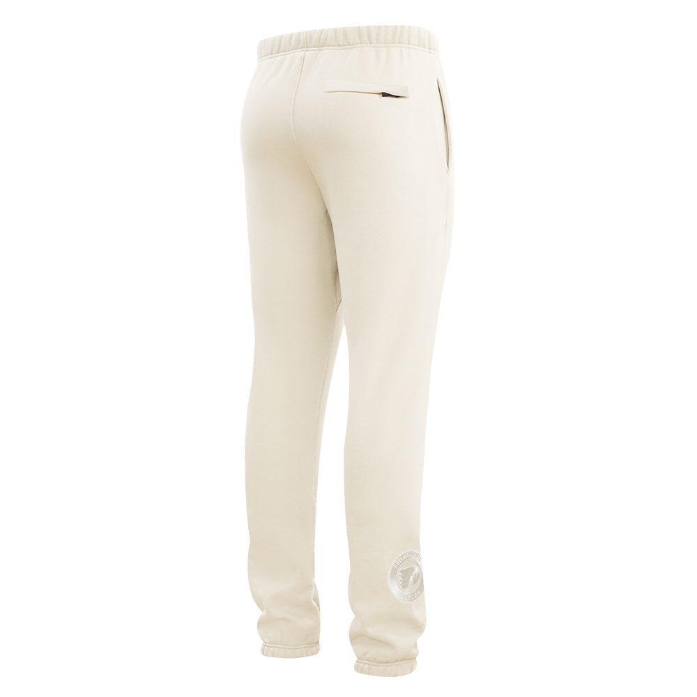 NHL PHILADELPHIA FLYERS NEUTRAL MEN'S  FLC SWEATPANT (EGGSHELL)