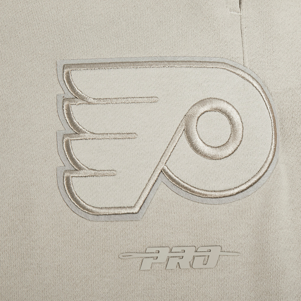 NHL PHILADELPHIA FLYERS NEUTRAL MEN'S  FLC SWEATPANT (TAUPE)