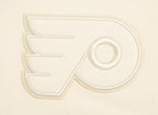 NHL PHILADELPHIA FLYERS NEUTRAL MEN'S  DROP SHOULDER FLC PO HOODIE (EGGSHELL)