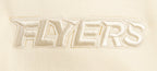 NHL PHILADELPHIA FLYERS NEUTRAL MEN'S  DROP SHOULDER FLC PO HOODIE (EGGSHELL)