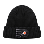NHL PHILADELPHIA FLYERS CLASSIC CORE UNISEX BEANIE (BLACK)