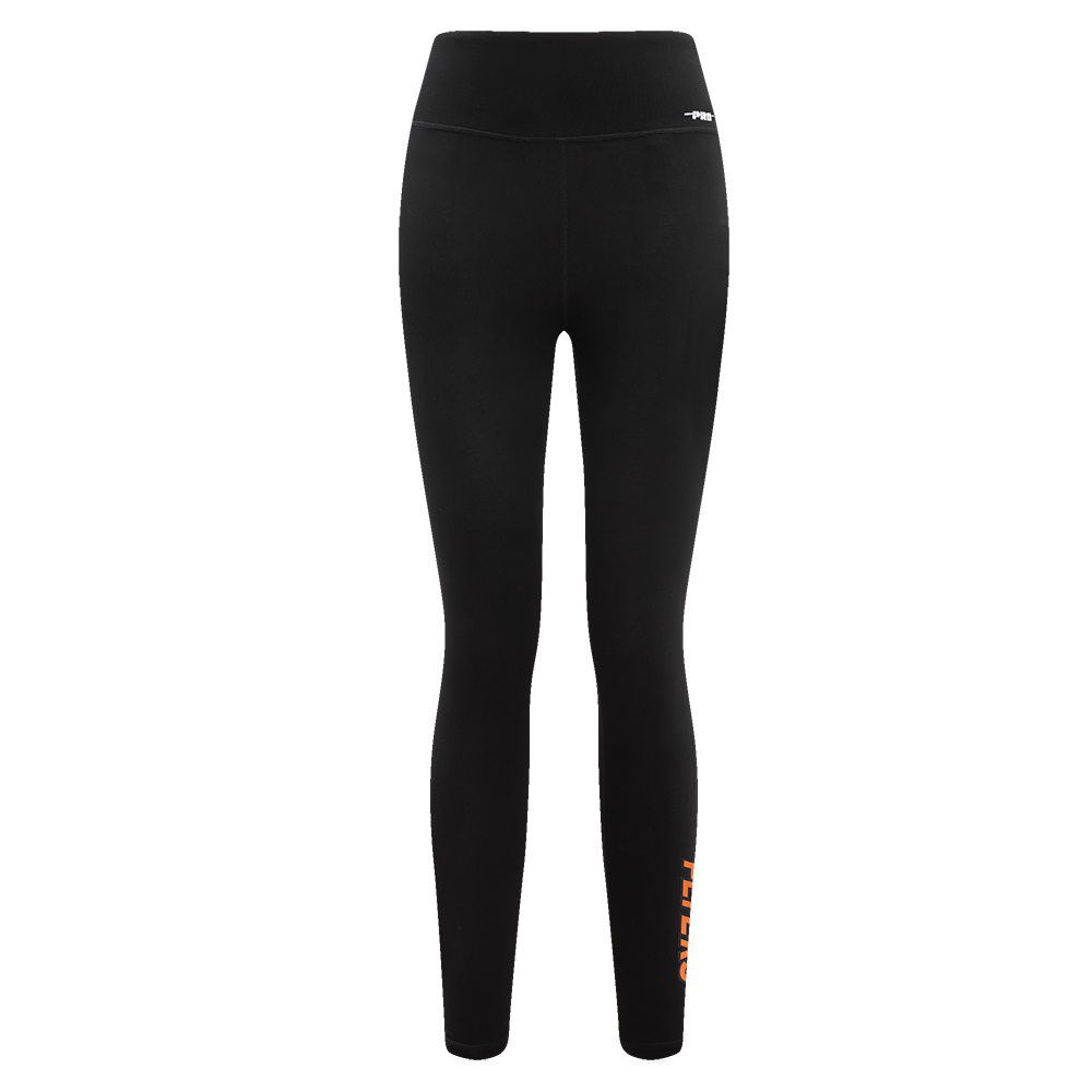 NHL PHILADELPHIA FLYERS CLASSIC LEGGING EN JERSEY ÉPAIS POUR FEMME (NOIR)