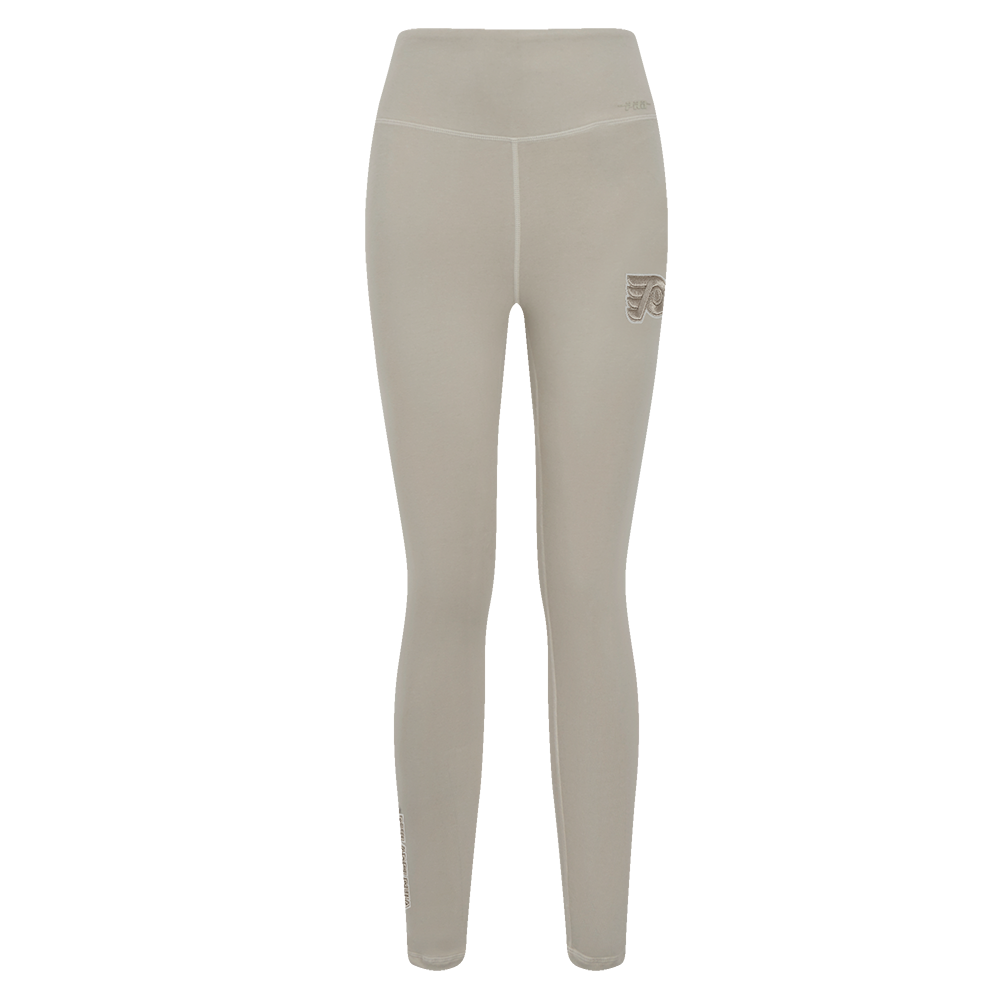 NHL PHILADELPHIA FLYERS NEUTRAL WOMEN'S JERSEY LEGGING (TAUPE)