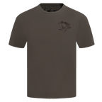 NHL PITTSBURGH PENGUINS NEUTRAL MEN'S CJ DROP SHOULDER TEE (DARK TAUPE)