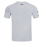 NHL PITTSBURGH PENGUINS SCRIPT TAIL T-SHIRT EN JERSEY SIMPLE POUR HOMME (GRIS CHINÉ)