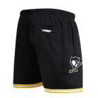 NHL PITTSBURGH PENGUINS CLASSIC MESH SHORT (BLACK/YELLOW)
