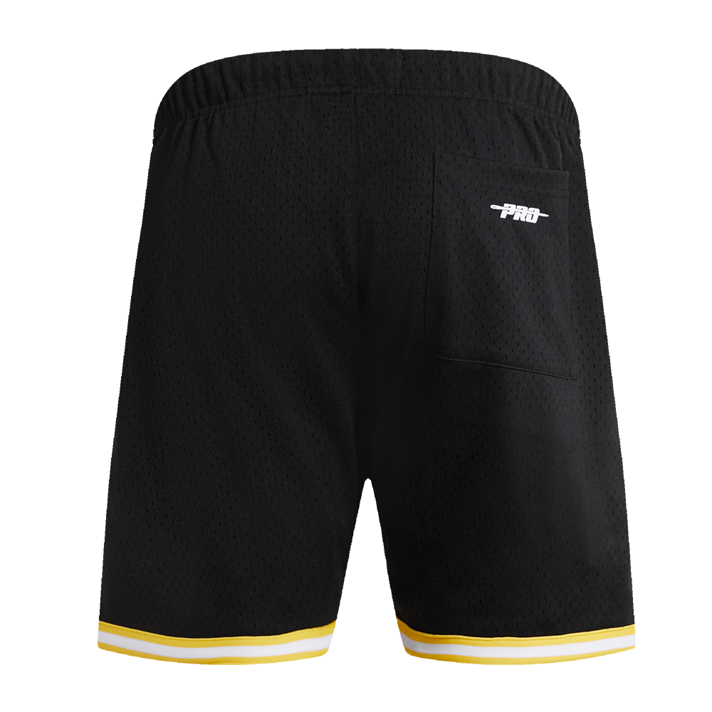 NHL PITTSBURGH PENGUINS CLASSIC MESH SHORT (BLACK/YELLOW)